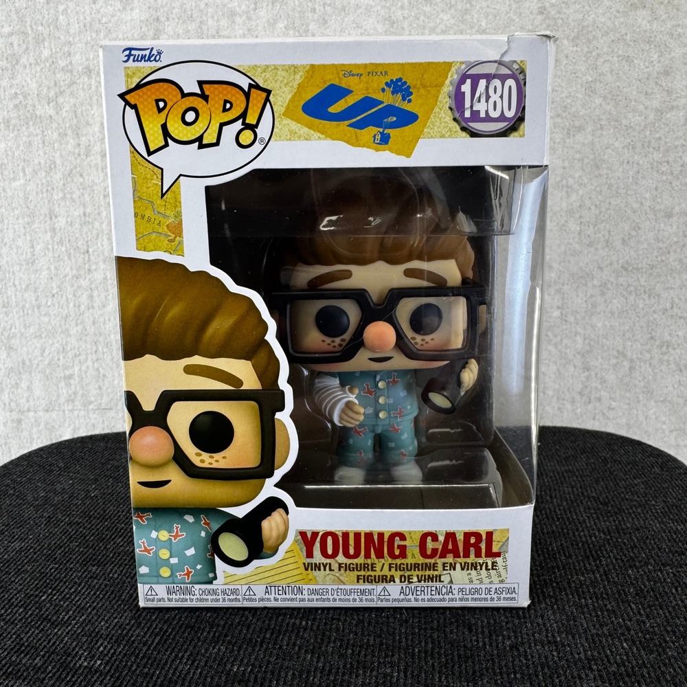 Funko Pop Disney Pixar Up Young Carl 1480 Vinyl Figure New in Box
